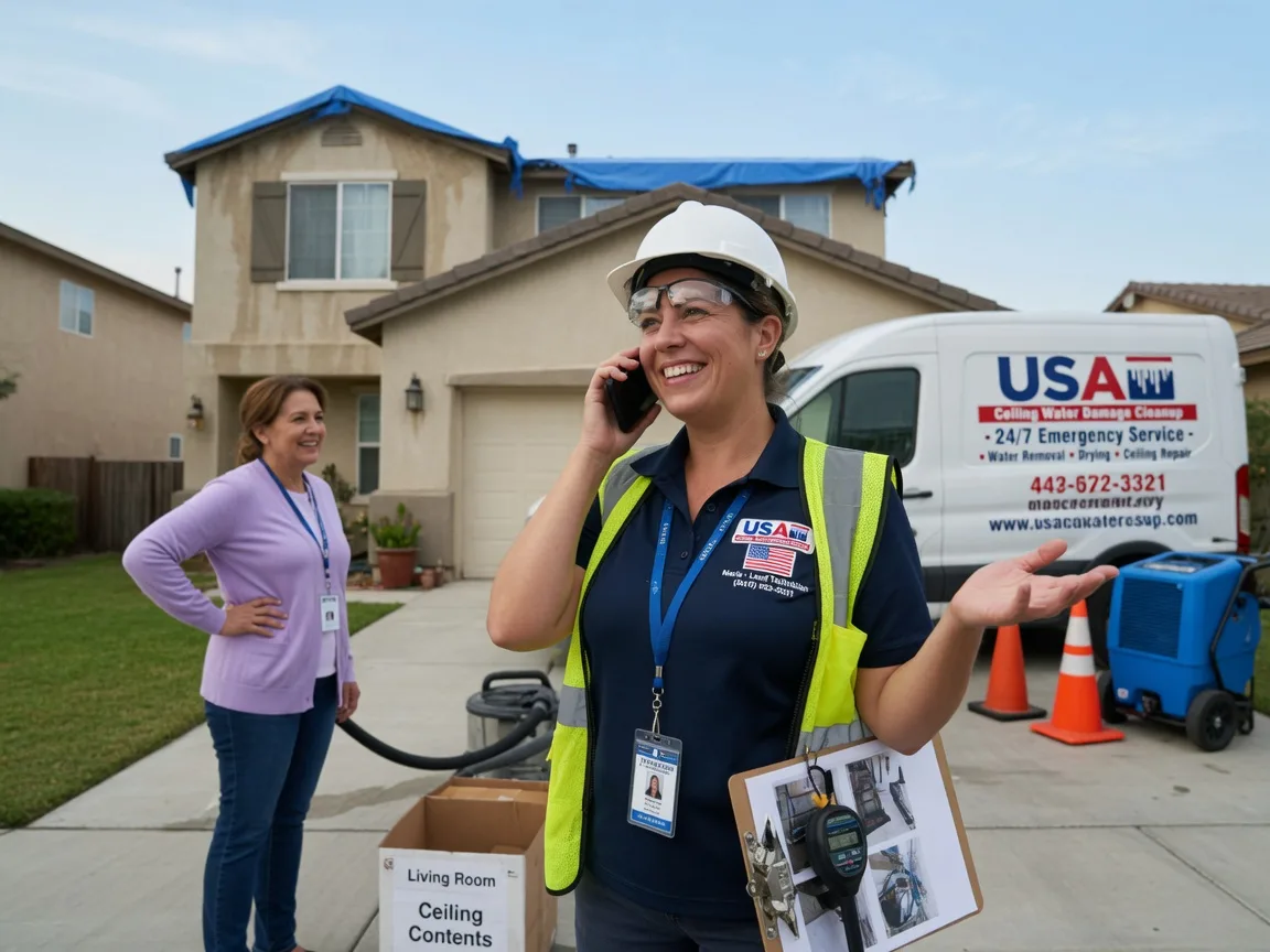 Ceiling Water Damage Restoration Hanlontown, IA FAQs